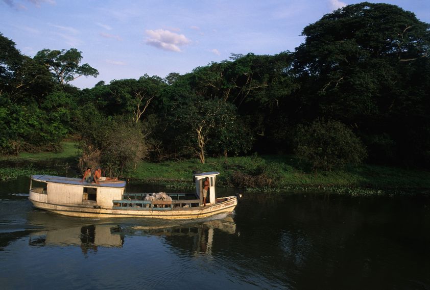 Amazonie bateau caboclo