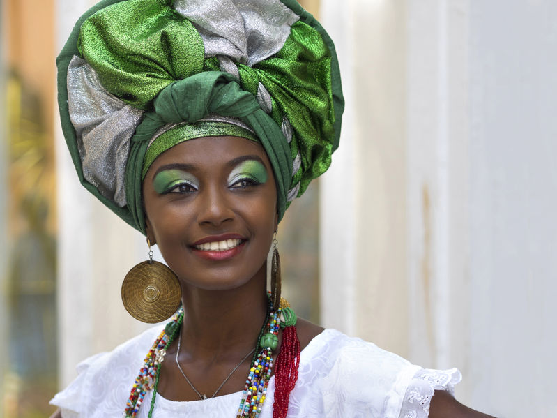 Baianaise en costume d'apparat