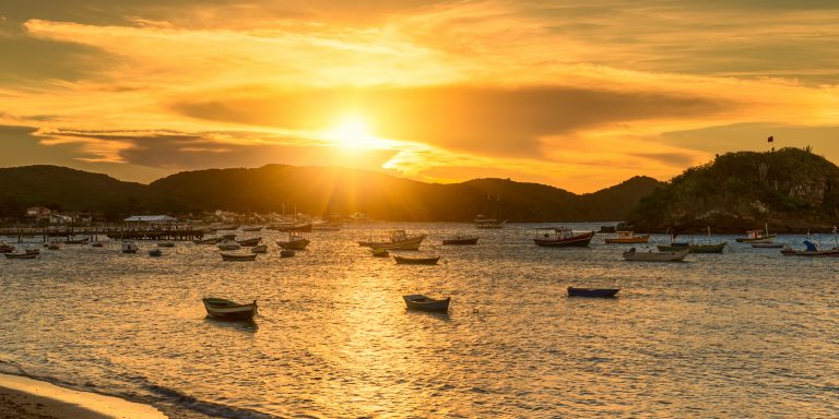 coucher de soleil Ilha Grande