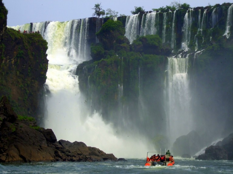 Iguaçu Macuco Safari au pied des chutes