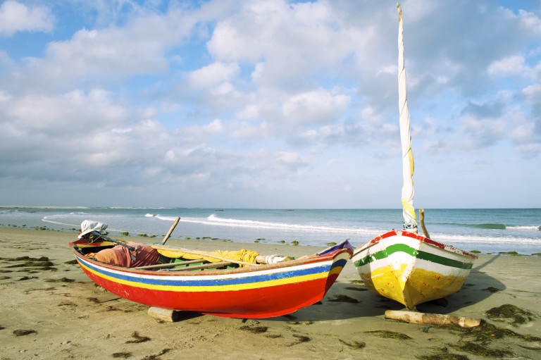 jangadas coloréees plage Nordeste