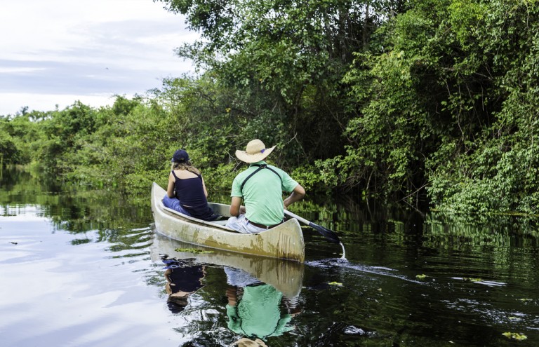 Juma lodge Excursion en canoe indien
