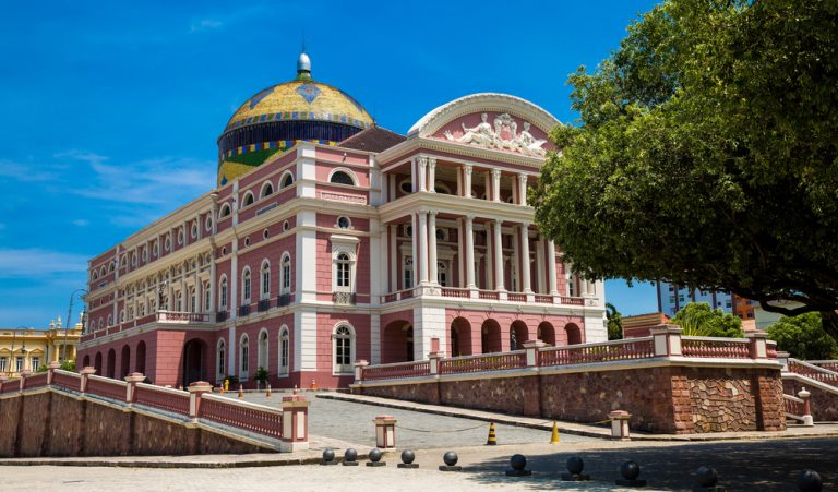 Manaus theatre avec sa coupole