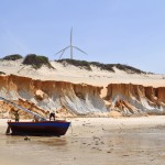 Canoa Quebrada barque sur la plage