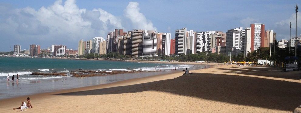la Beira mar de Fortaleza