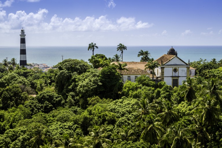 Olinda phare et bord de mer