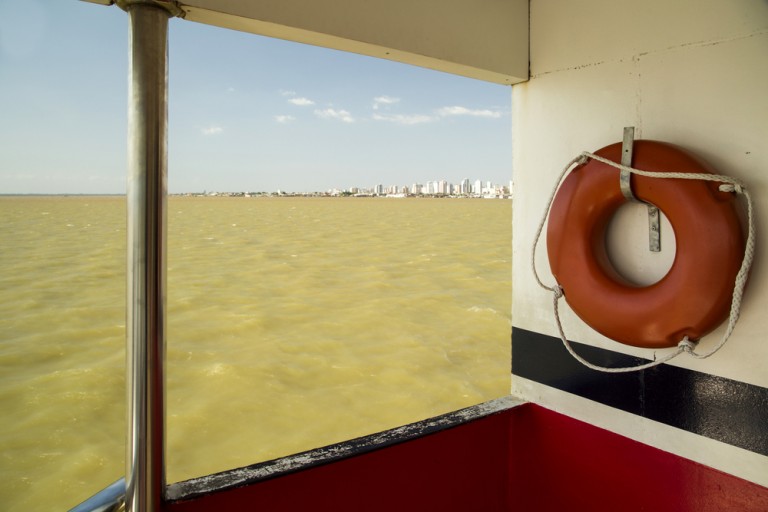 vue de Belem depuis l'Amazone