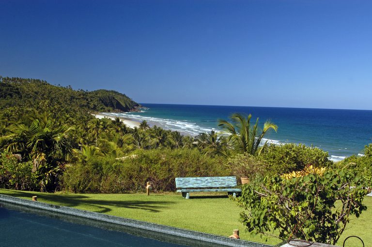 belle vue de plage sauvage Itacare