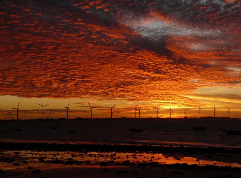 coucher de soleil Icarai Nordeste Brésil