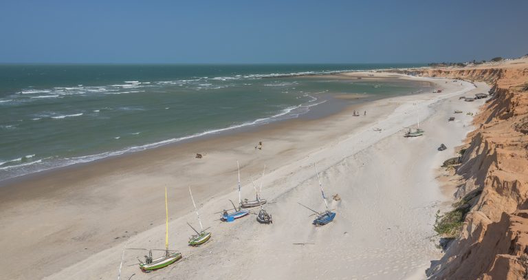 l'époque du vent Canoa Quebrada