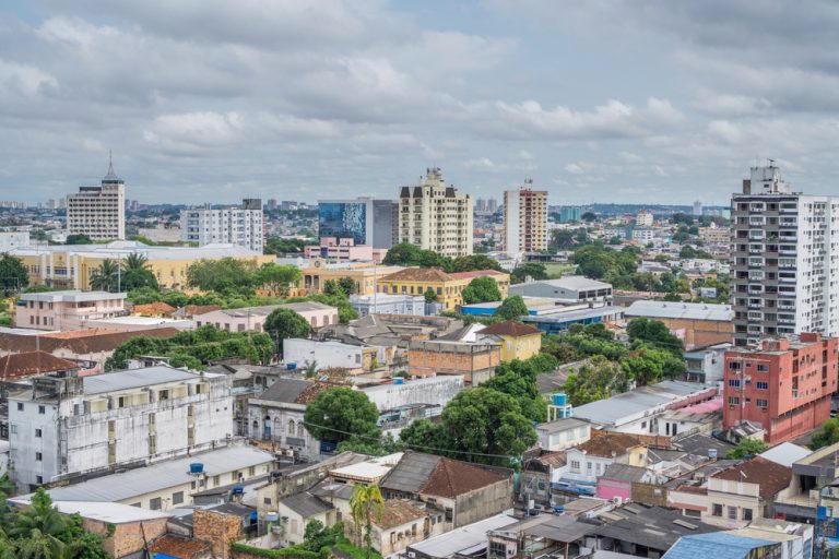 Manaus vue du centre de la ville