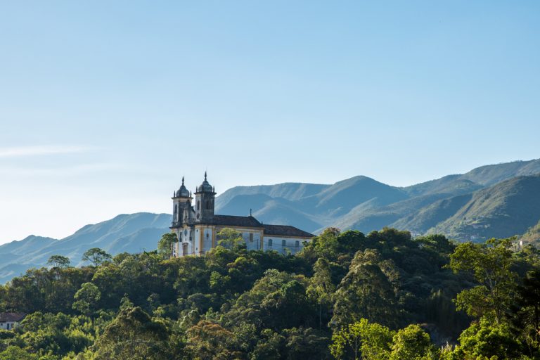 Minas gerais Ouro Preto eglise Sao Francisco de Paula
