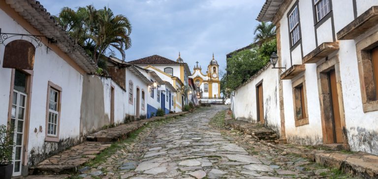 Minas gerais rue tres pentue Tiradentes