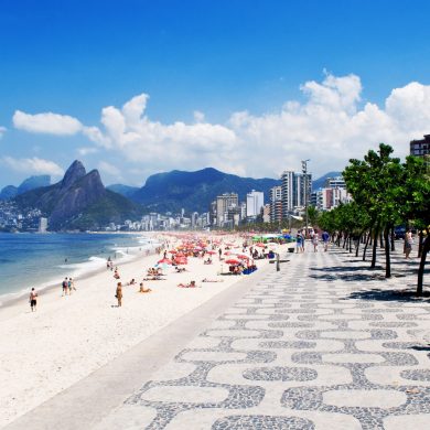 plage de Leblon Rio de Janeiro