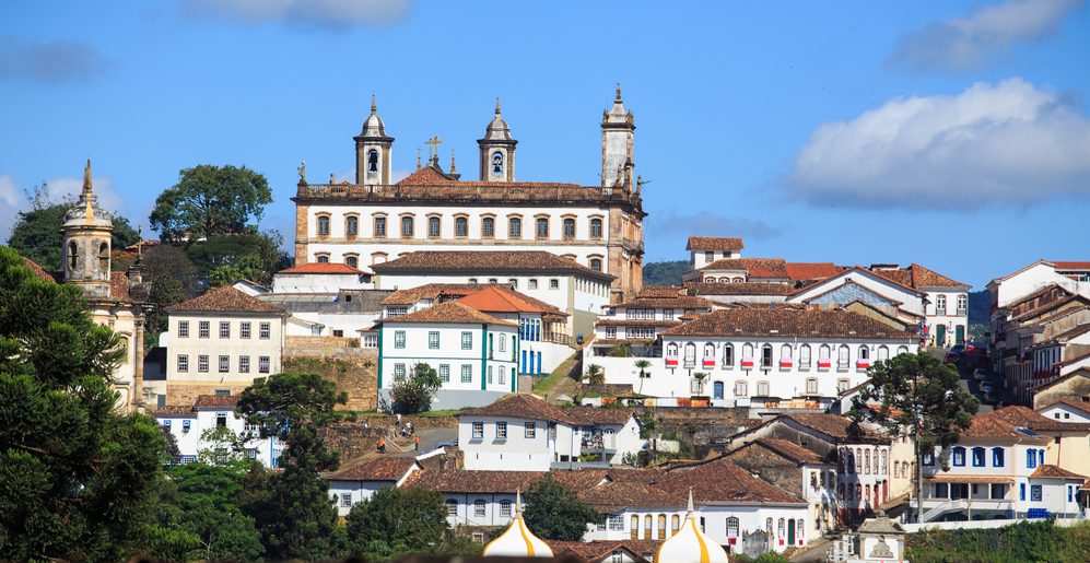 les toits d'Ouro Preto Minas Gerais