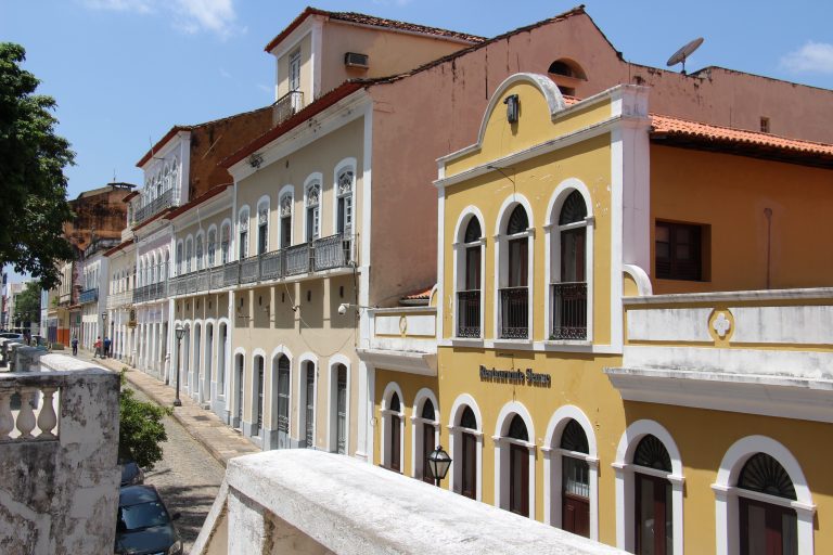 Rue de Sao luis et le Senac