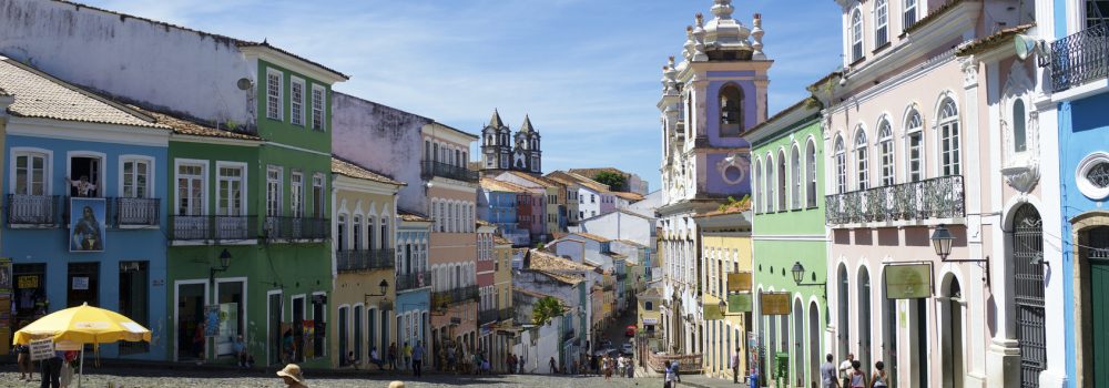 rue du Pelourinho a Salvador de Bahia