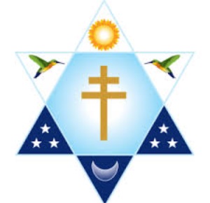 étoile symbole du culte du Santo Daime au Brésil.