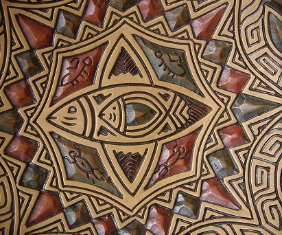 Motif de céramique style Marajo.