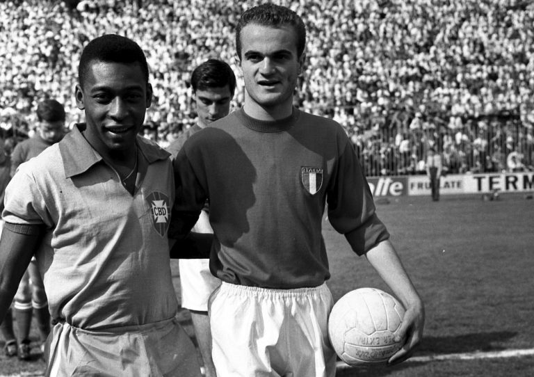 Pelé et Sandro Mazolla