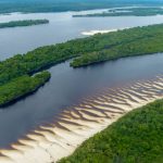 La rivière en Amazonie