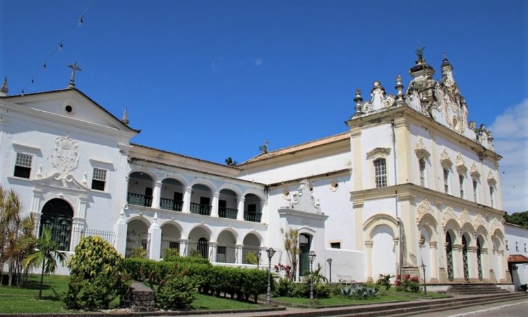 Vue de l'église du Carmo dans la ville de Cachoeira à Bahia.