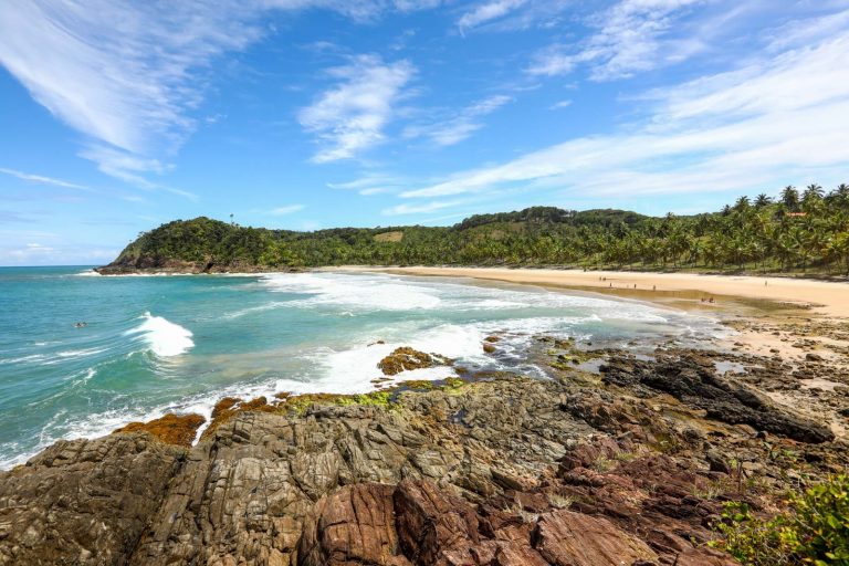 Plage dans la région d'Itacaré à Bahia.