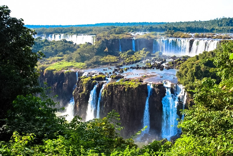 Les chutes du Parc Iguaçu.