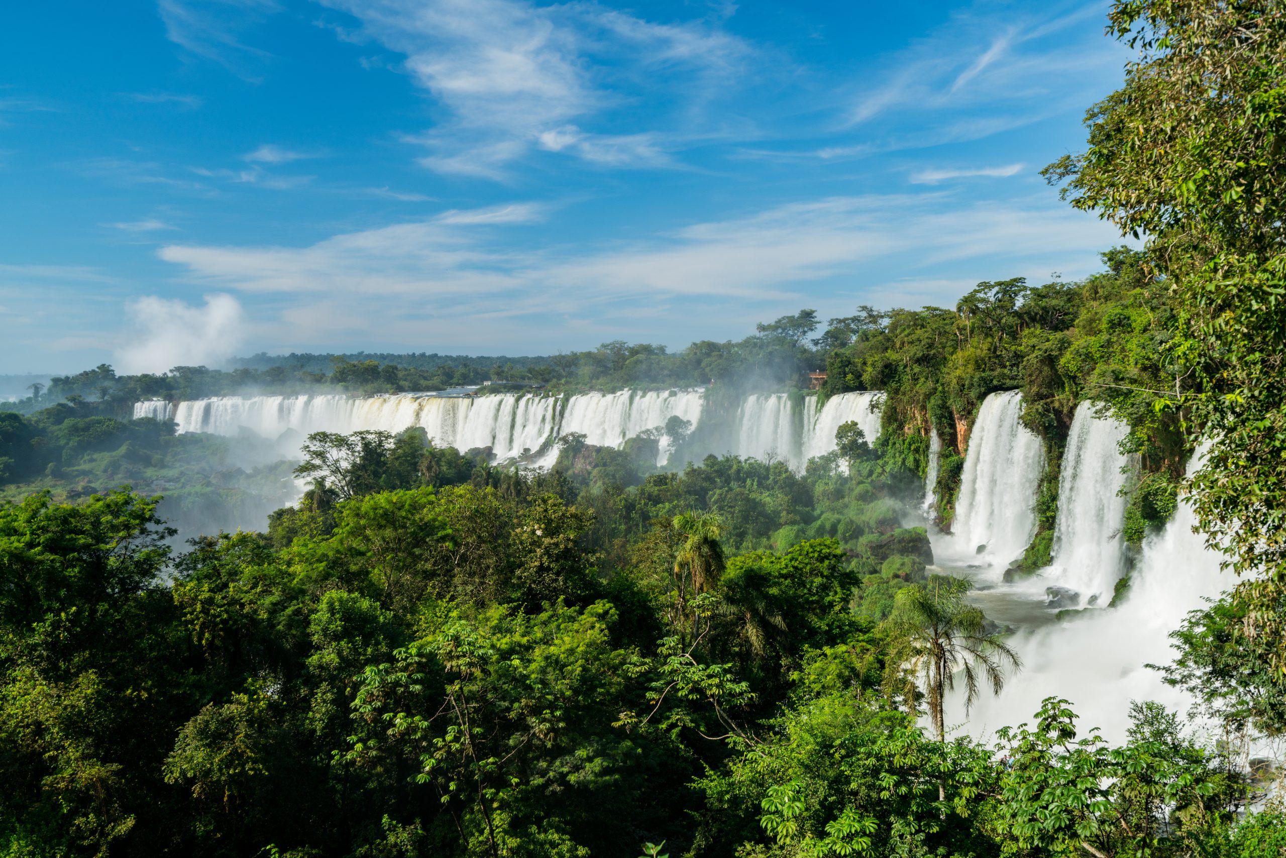 Les Chutes d'Iguaçu, magnifique site naturel classé au Patrimoine de l'UNESCO.