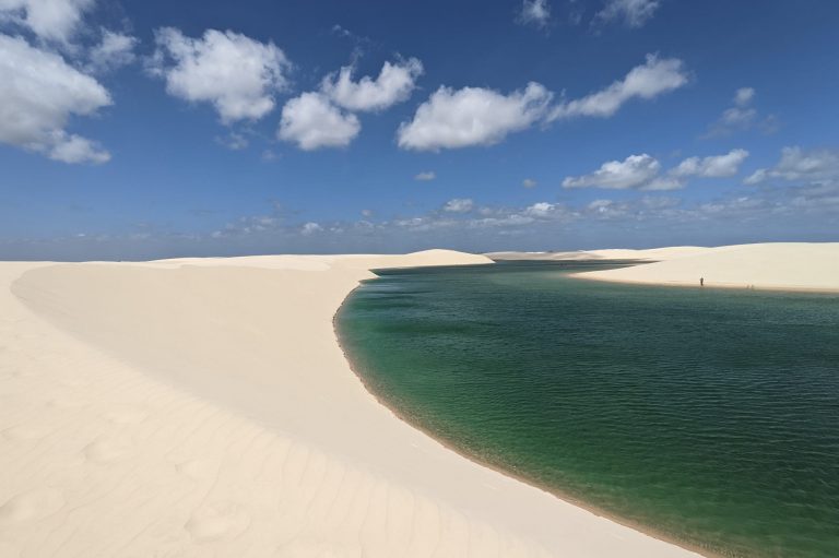 Désert des Lençois Maranhenses dans le Nordeste au Brésil