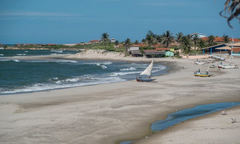 Plages de Pontal de Macéio dans le Nordeste du Brésil