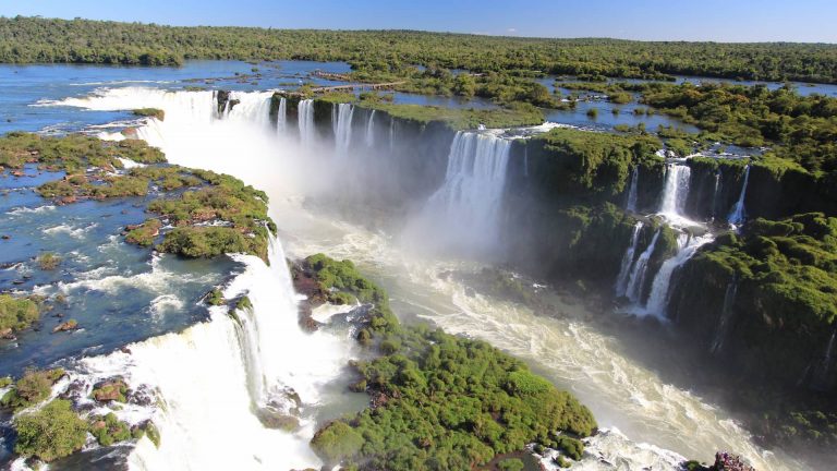 chutes d'Iguaçu au Brésil