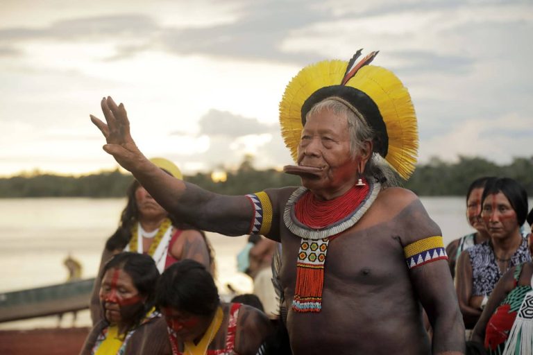 communauté indigène en Amazonie