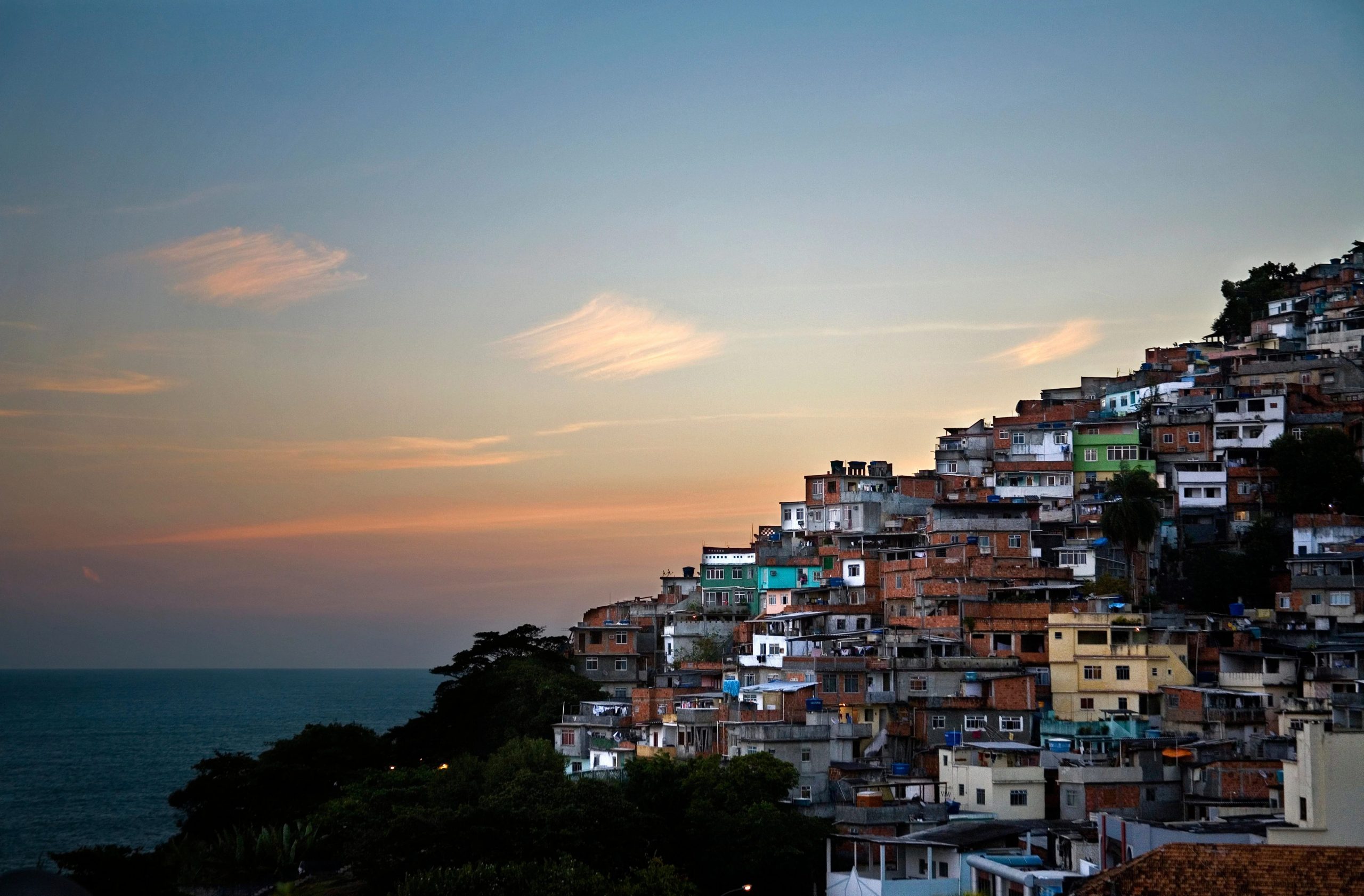 Les favelas du Brésil