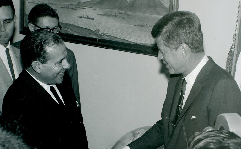 rencontre entre le président Jango et le président Kennedy