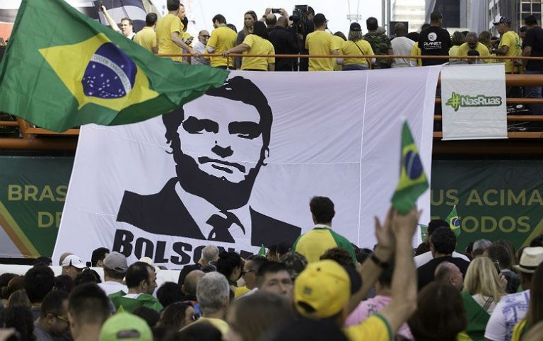 manifestation pro-Bolsonaro