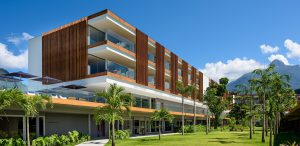 La façade de l'hôtel Fasano à Angra dos Reis