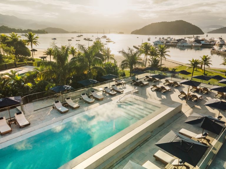 Vue de l'hôtel Fasano à Angra dos Reis