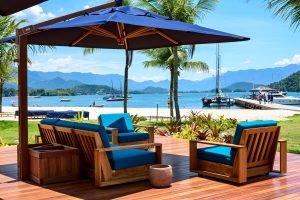 Le restaurant de plage du Fasano 