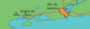 Carte du Fasano à Angra dos Reis