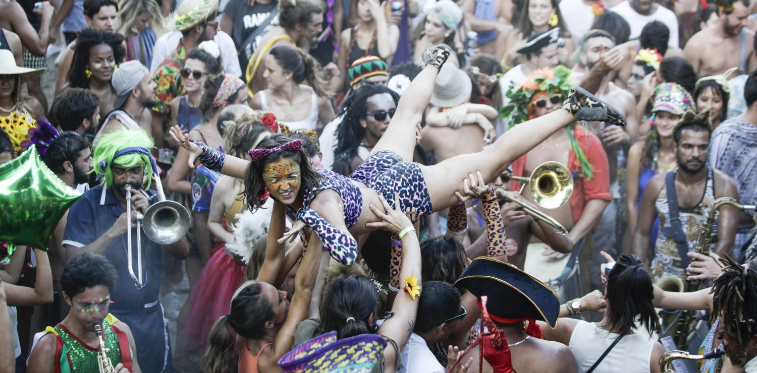 Un bloco de Carnaval à Rio de Janeiro