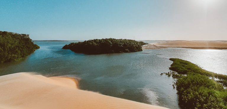 Les dunes de Parnaiba dans le Nordeste du Brésil