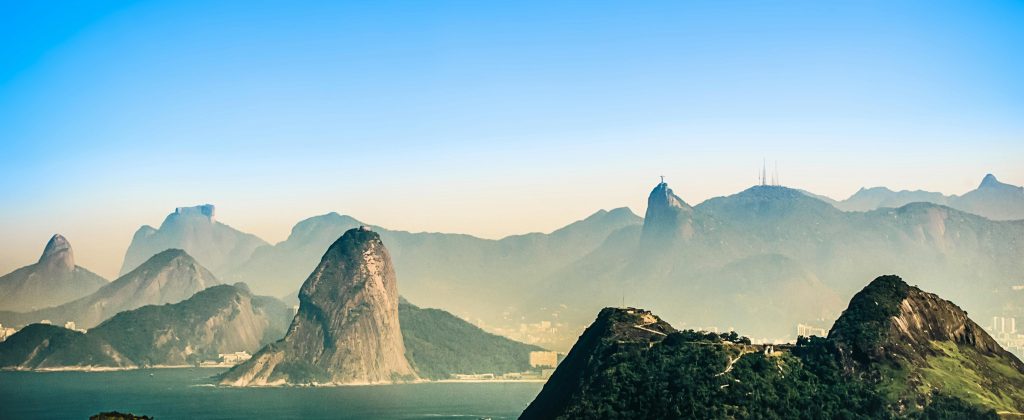 Vue sur la baie de Rio de Janeiro