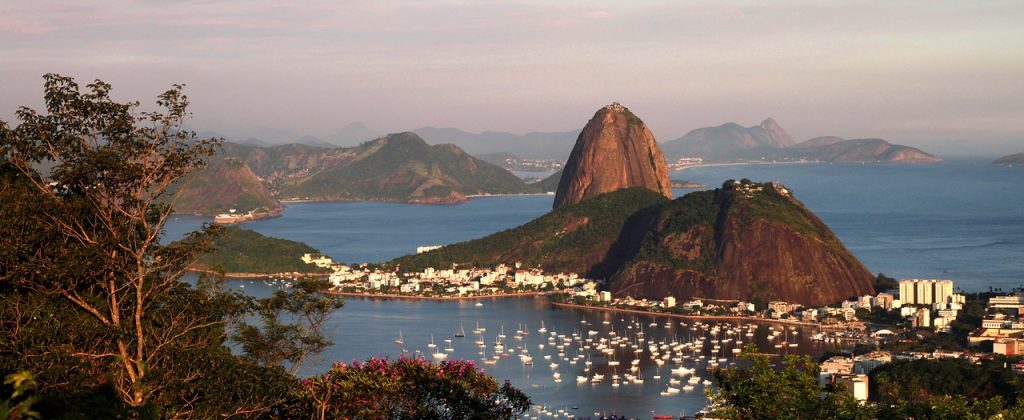 Vue sur la baie de Rio de Janeiro