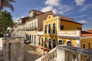 Le centre historique de Sao Luis dans le Nordeste du Brésil 