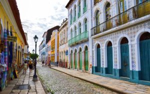 Les bâtiments coloniaux de la ville de São Luis