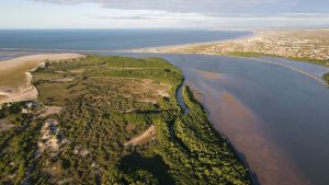 Le Delta de Parnaiba vu du ciel 