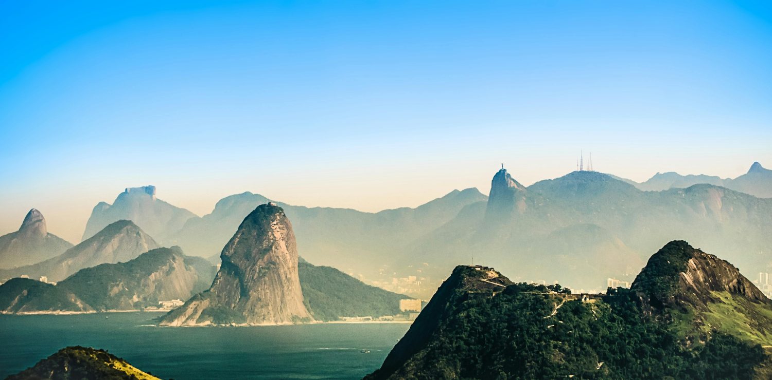 La baie de Rio de Janeiro au Brésil