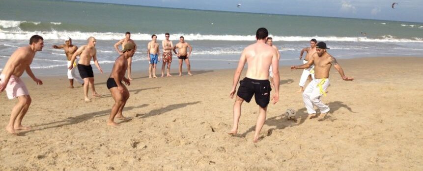 Beach football au Bresil
