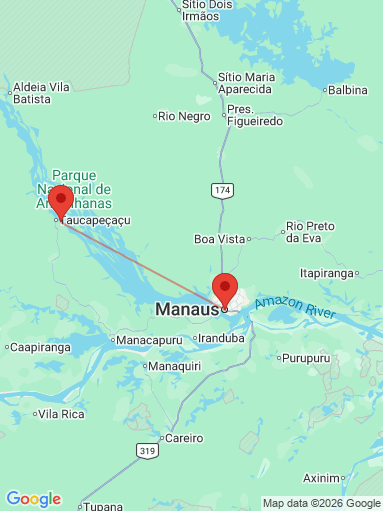 Itinéraire Anavilhanas